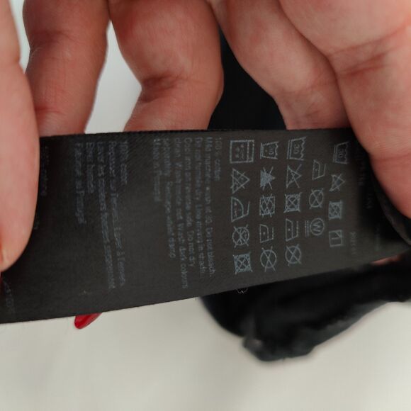 ♡ Allsaints ♡ Marble Cori Tee in Black and White - Picture 7 of 7